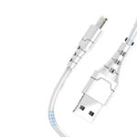 کابل آیفون آسپور مدل ASPOR A081 – USB‑A to iPhone – شدت جریان 5A – طول 1 متر - تصویر 2