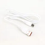 کابل شارژ و انتقال داده VDENMENV مدل D01T – USB‑A به Type‑C – شدت جریان 2.4 آمپر – طول 1 متر