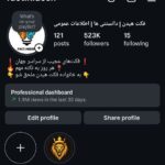 پیج اینستاگرام 523کا -  fact.hideen